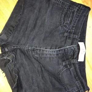 Black high waisted shorts